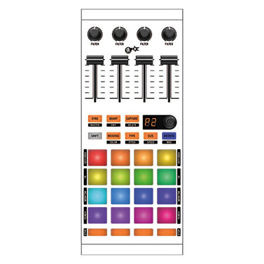 dj-skins Native Instruments F1 Skin WHITE aka STAR TROOPER